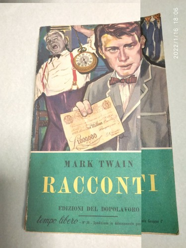 Libro racconti mark twain - -,