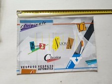 Piaggio Vespa PK 50 - Automatica 1984 depliant scooter italiano originale  