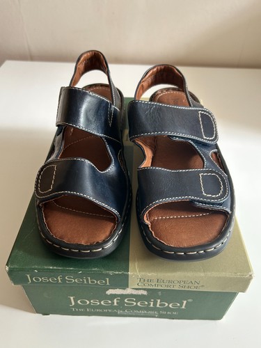 Josef seibel sandali donna blu - sandali,
