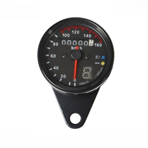 Tachimetro moto nero - tachimetro,