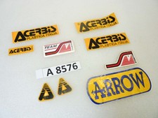Adesivi moto vintage Acerbis Steelmotor Arrow nuovo fondo di magazzino