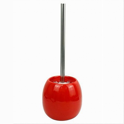 Portascopino ceramica rosso - ceramica,