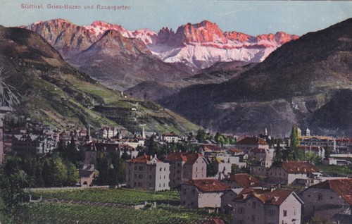 Cartolina bolzano sudtirol - cartolina,