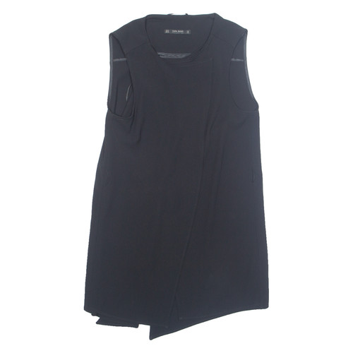 Zara giacca senza maniche - zara, nera