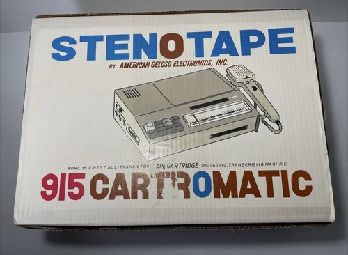 Geloso electronics stenotape - electronics,