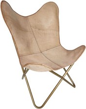 Sedia Pieghevole In Pelle