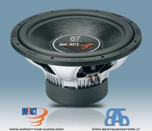 Subwoofer impact 6716 - 6716-02, 38cm