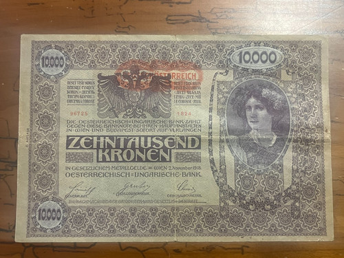 Banconota cartamoneta austria - cartamoneta,