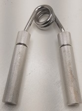 1pz Pinza Manopola Rinforzante Acciaio per Allenamento Muscolare