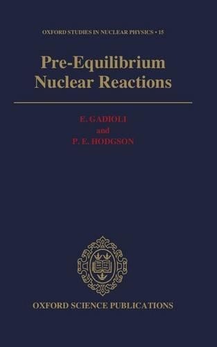 Pre equilibrium nuclear - pre-equilibrium,