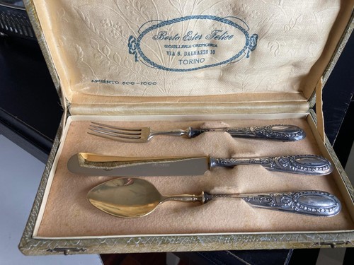 Posate argento antiche - , 100€