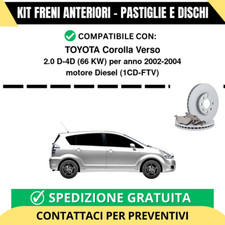 Kit freni anteriori pastiglie - anteriori, (pastiglie