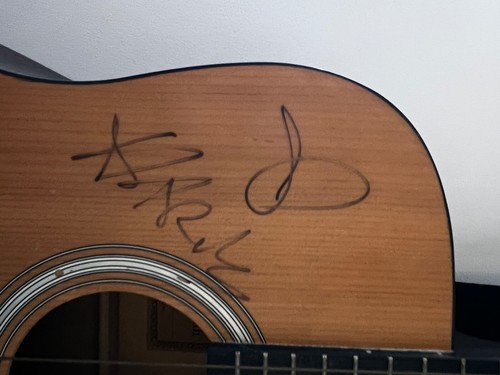 Harry styles signed guitar - styles,