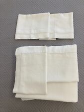 Lenzuola misto lino con ricami