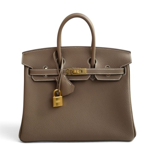 Bnib hermes birkin etoupe - bnib, 25