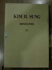 KIM IL SUNG 1 biographie Baik Bong Dar al Italia 1973 in francese 