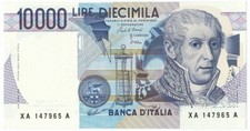 10000 LIRE B. D'ITALIA