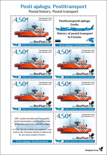 Francobolli mnh 2022 estonia - mnh,