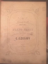 SPARTITO D'EPOCA PIANOFORTE