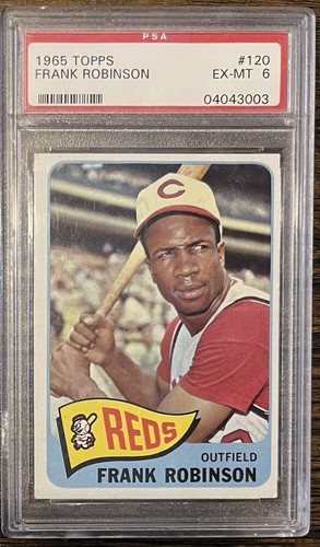 1965 topps frank - topps, robinson