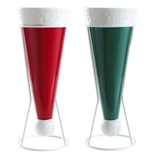 Vaso per fiori con cappello di