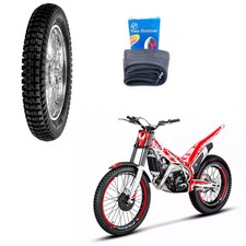 GOMMA + CAMERA TR4 PNEUMATICI VRM-308 TRIAL 3.50 -17 54L VEE RUBBER TUBE TYPE