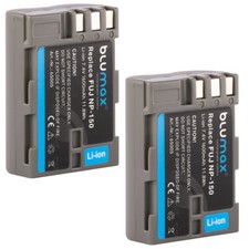 2x Blumax batteria per Fuji