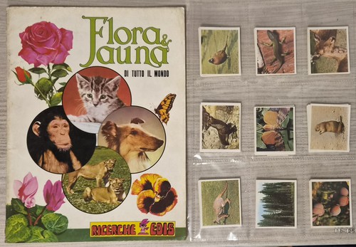Flora fauna album - flora, incompleto