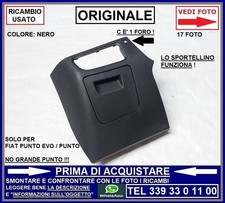 PLASTICA SPORTELLO ACCESSO FUSIBILI CRUSCOTTO FIAT PUNTO + EVO 2009-2020