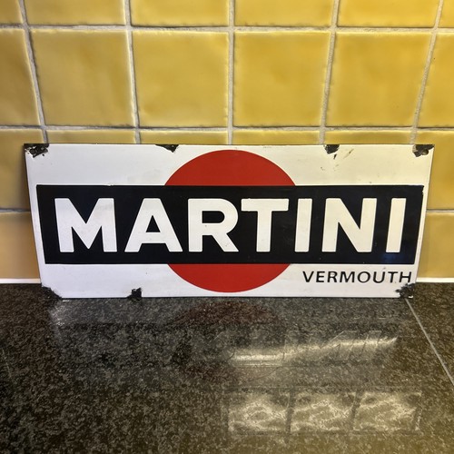 Martini vermouth enamel - vermouth,
