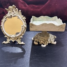 Specchio cherubino vintage in