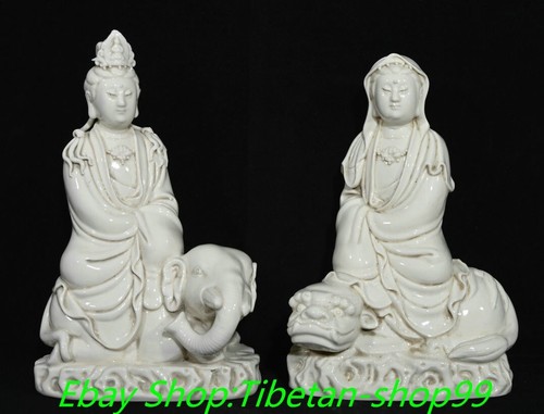 Coppia statue buddha elefante - statue,