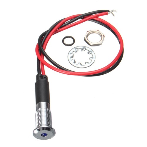 8mm led dash pilot panel - led,