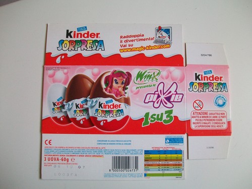 Kinder ferrero sorpresine - kinder,