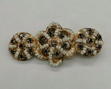 Vintage 14k Yellow Gold Blue