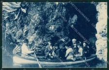 Genova Pegli Villa Pallavicini La Grotta Barca cartolina QZ6298