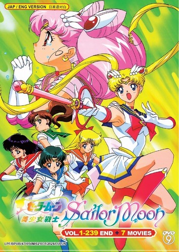 Anime dvd sailor moon - dvd, complete