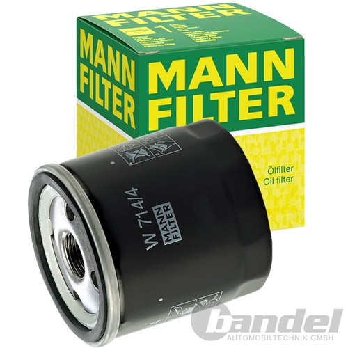 Filtro olio mann w714 per - filtro,