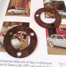 FIAT 500 N COPPIA DISTANZIALI PULEGGIA DINAMO USATI ED ORIGINALI (225)
