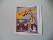 advertising Pubblicità 1931 BENZINA MOTOR OILS OLIO SHELL