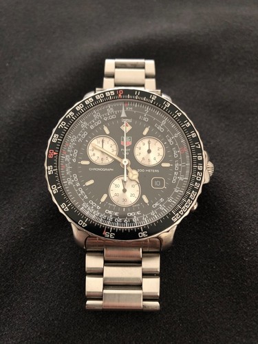 Tag heuer pilot - heuer, chrono