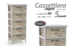 MOBILE CASSETTIERA 5 CASSETTI