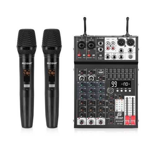 Mixer audio canali - 4, con