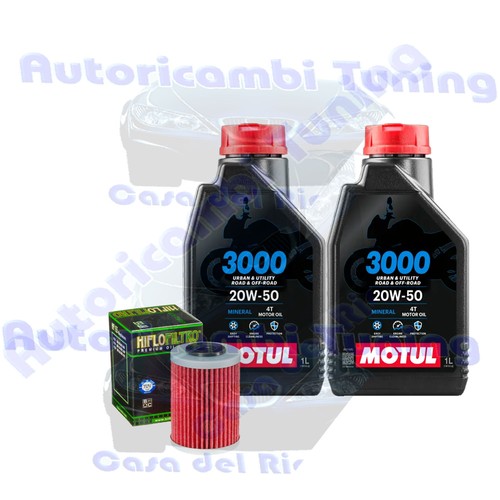 Kit tagliando olio motul 3000 - olio,