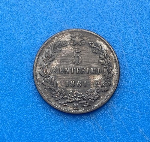 Italia centesimi 1861 - 5,