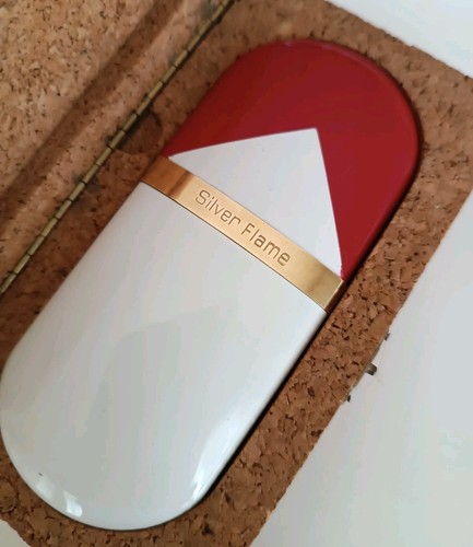 Accendino silver flame - silver,