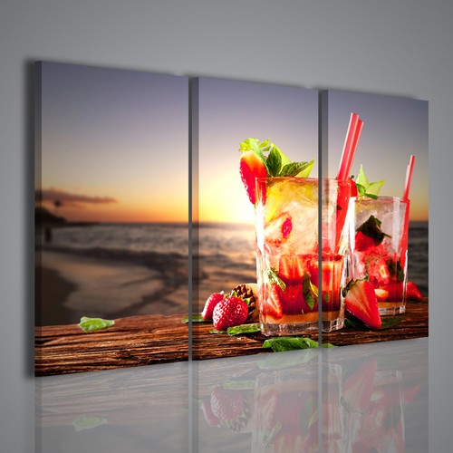 Quadro astratto cocktail - quadro,