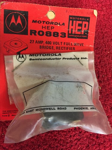 Motorola hep r0883 27amp 400v - motorola,