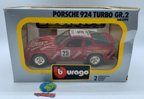 Bburago porsche 924 - bburago, turbo