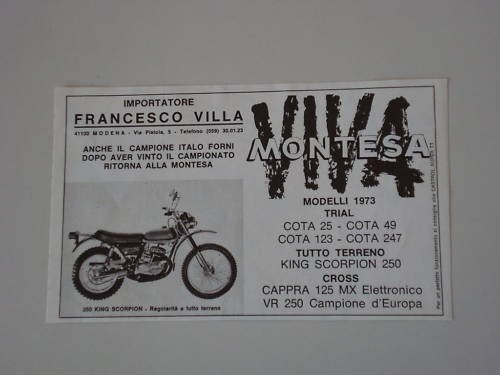 Advertising pubblicità 1973 - pubblicità,